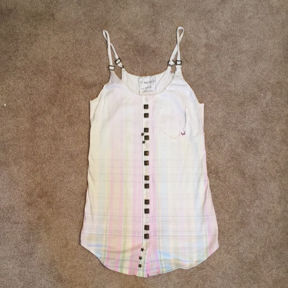 Free people beach cover / tunic